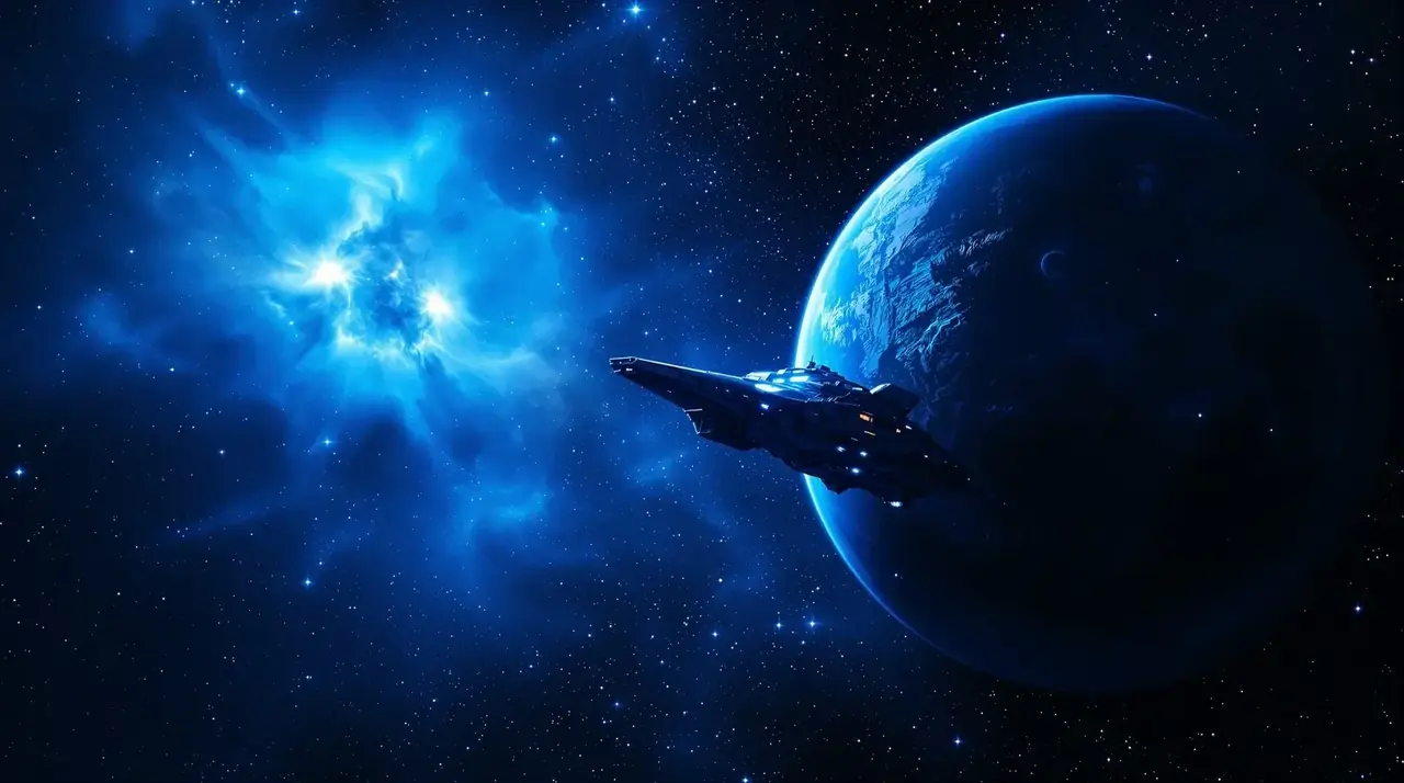 星际远征：曙光天美视频轮播背景